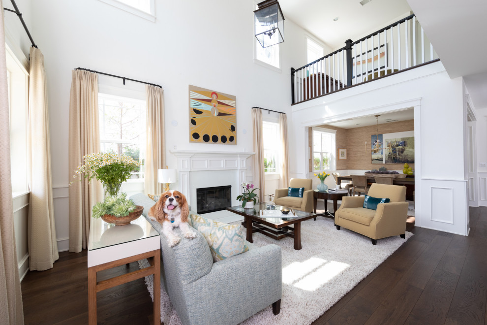 Modern Farmhouse - Encino - Farmhouse - Living Room - Los Angeles - by ...