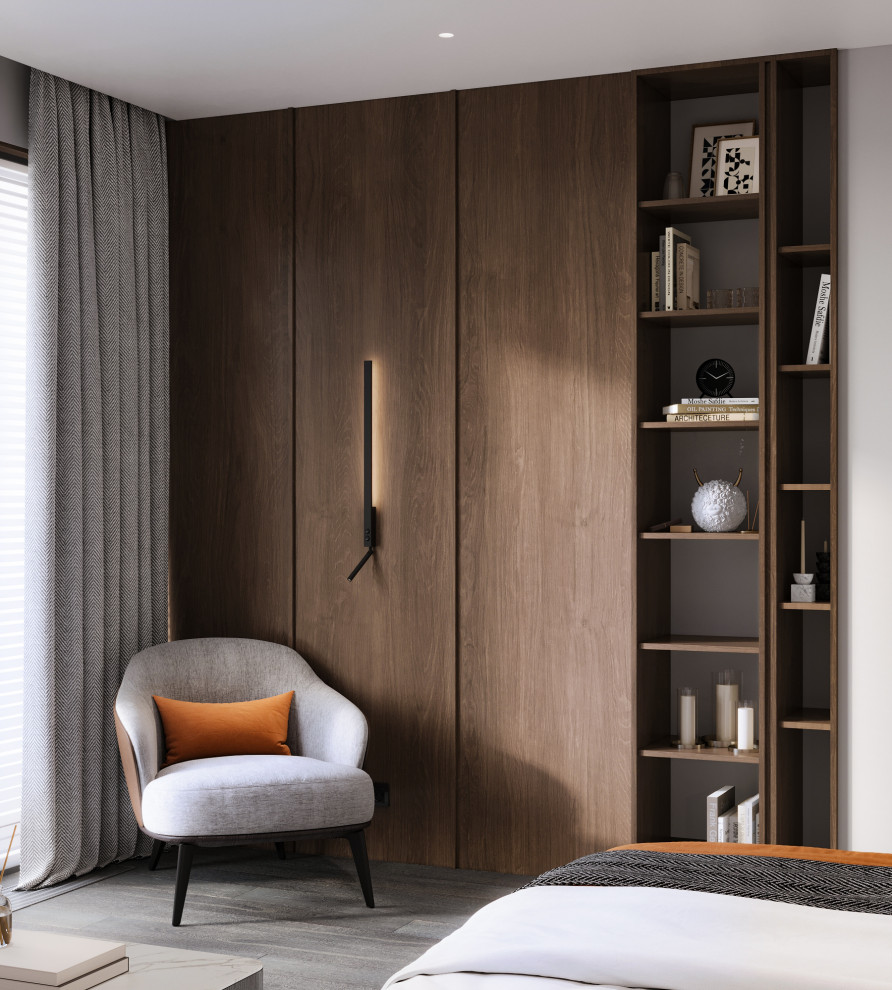 Дизайн квартиры в Москве: спальня