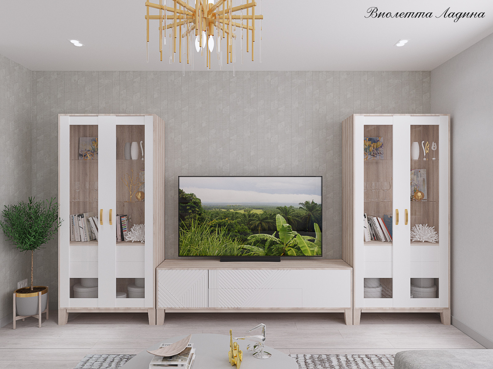 Квартира  в светлых тонах.. Двушка.