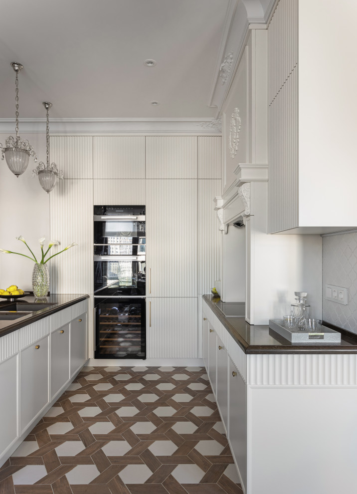 Трехкомнатная квартира с венгерским камином HQ Keramik