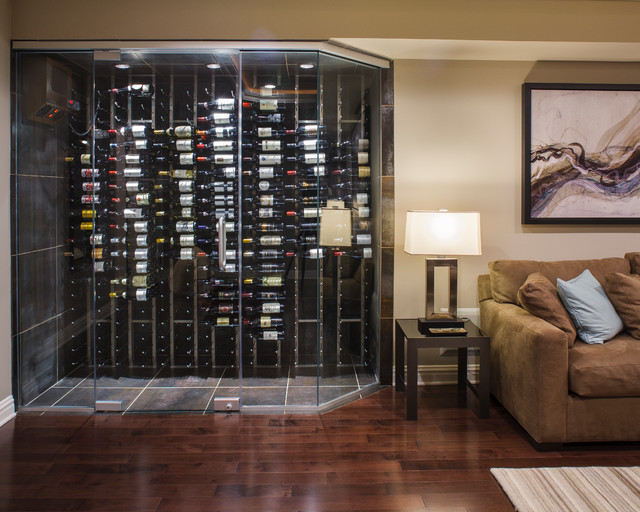 small wine cellar nyc | Roselawnlutheran Modern Marvel contemporary-wine-cellar