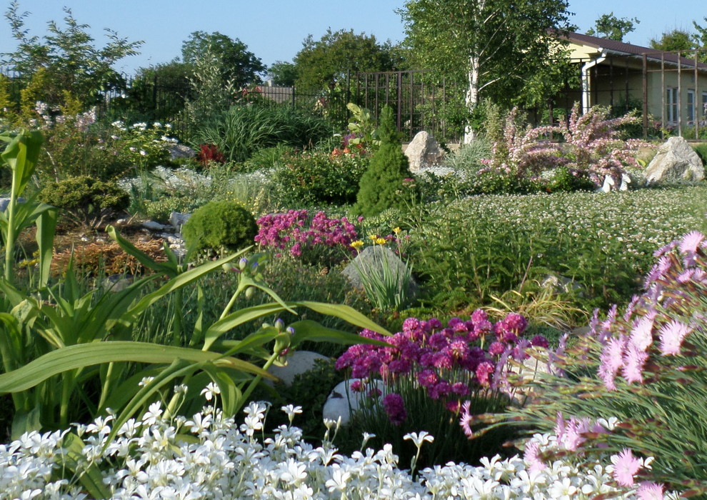 Сад над морем.