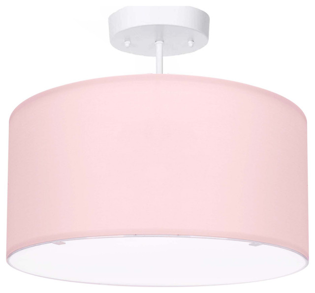 pink light shade for nursery