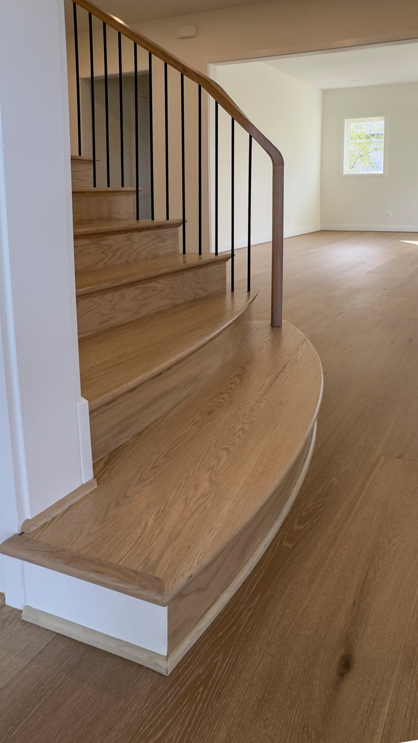 144_Attractive Transitional Staircase in Impressive Modern Home, Vienna VA 22180