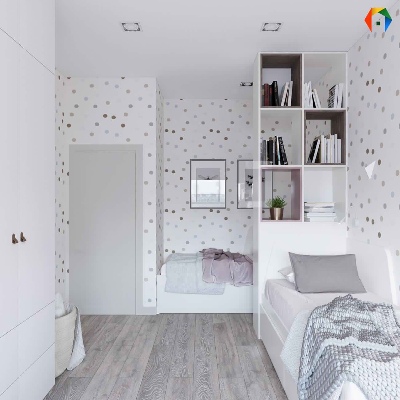 Серебрякова. Дизайн проект 2-х комнатной квартиры в новостройке