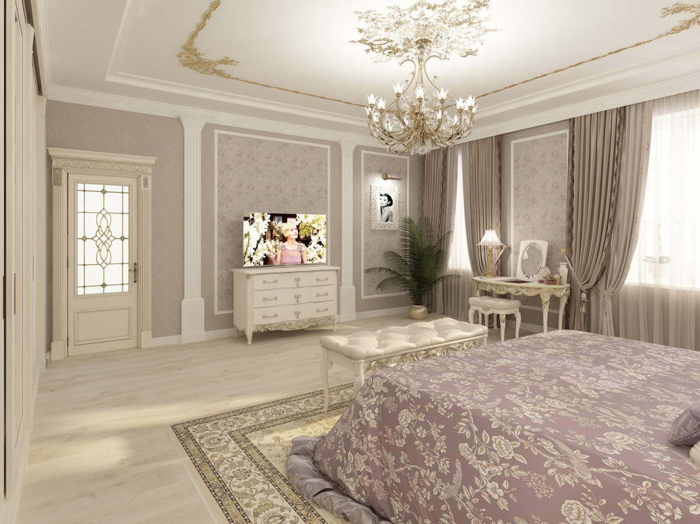 Спальня в классическом стиле