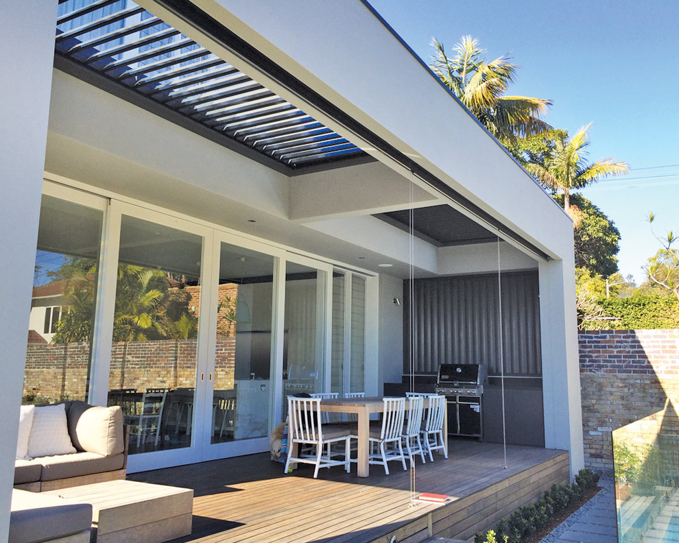  Outdoor Rooms Modern  Deck Sydney by Vanguard Blinds