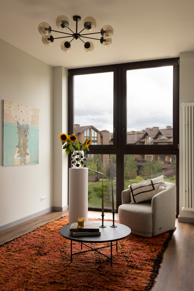 Публикация MYDECOR.RU. Двухуровневая квартира в Москве