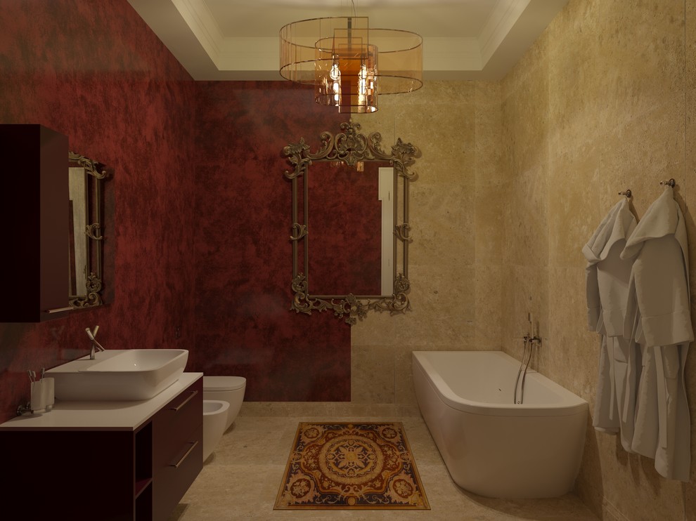 Интерьеры реконструированной виллы в Тоскане