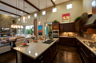 Rimstone in Sedona, AZ mediterranean-kitchen