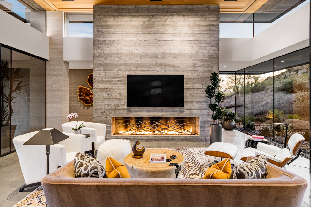 BGH RESIDENCE - Contemporary - Living Room - Phoenix - by Tate Studio ...