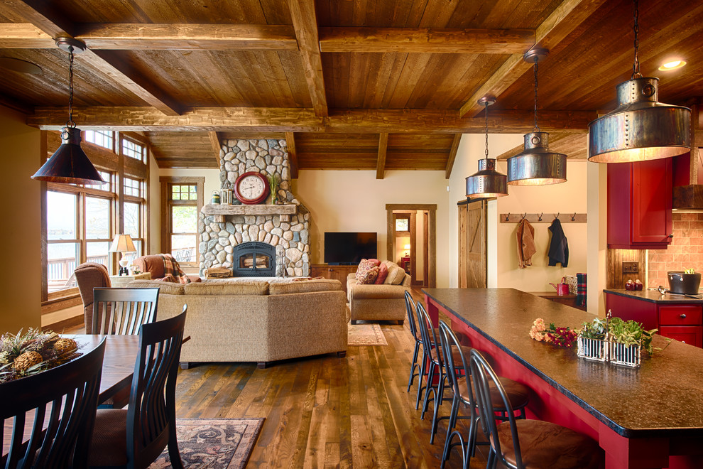 Lake Edward - Rustic - Dining Room - Minneapolis - by ...