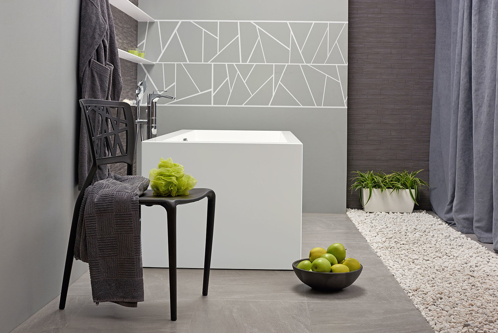 Continental Отдельностоящая Каменная Ванна от Viva Lusso