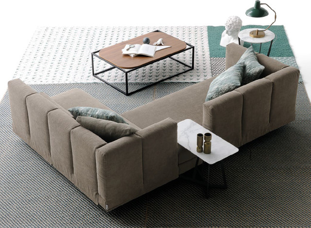 The Farfalla Sofa with Marble Table contemporary-vardagsrum