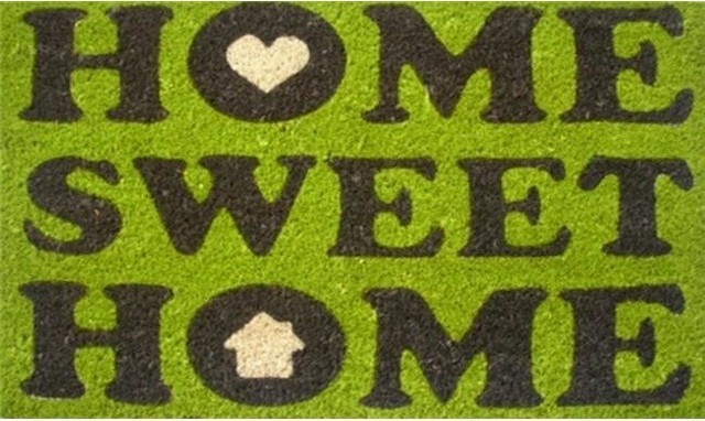 Home and More 12014 17" Home Sweet Home Floor Mat, 100% Coir and Vinyl
