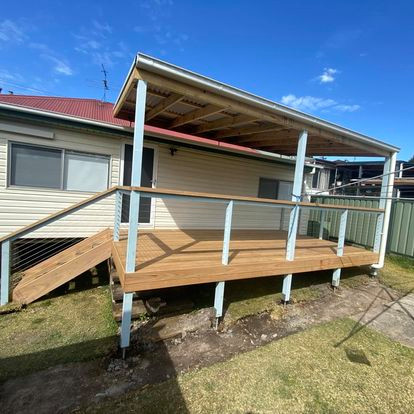Elermore Vale Deck and Roof