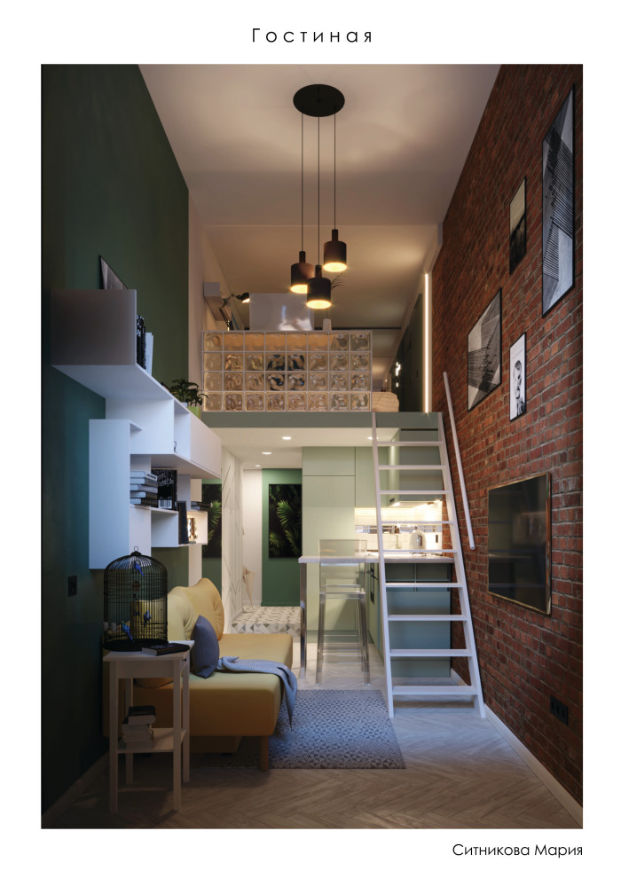 Квартира-студия 30 м²