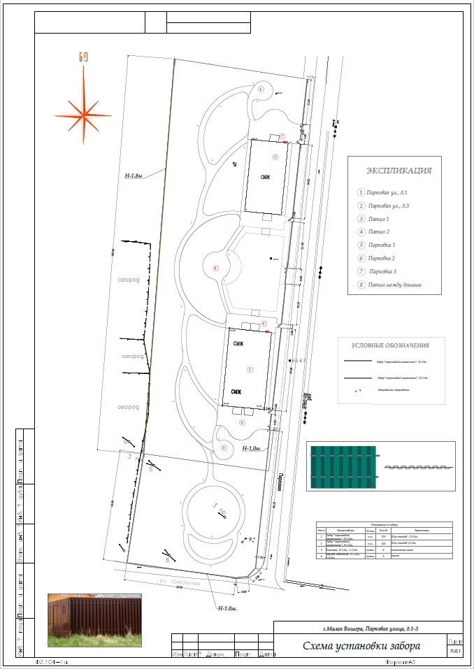 Малая Вишера. Ландшафтный проект