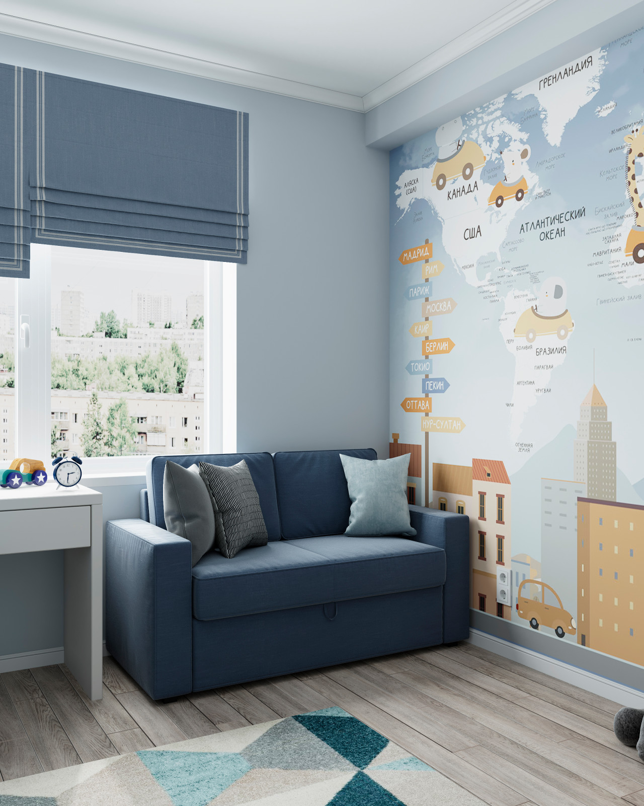 Интерьер квартиры неоклассика