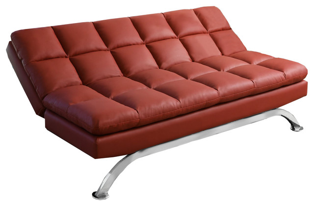 leather euro lounger sofa