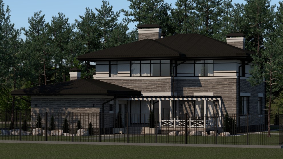 Индивидуальный жилой дом в посёлке Нагорный