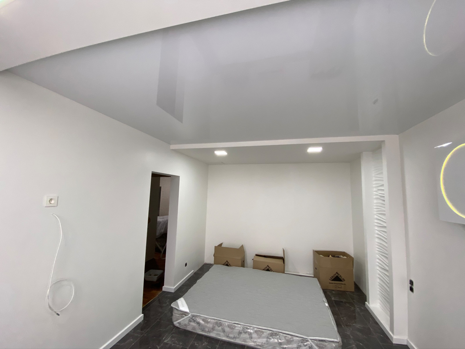 Спальня в белом тоне