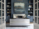 Contemporary Home Office by Frankel Design Build