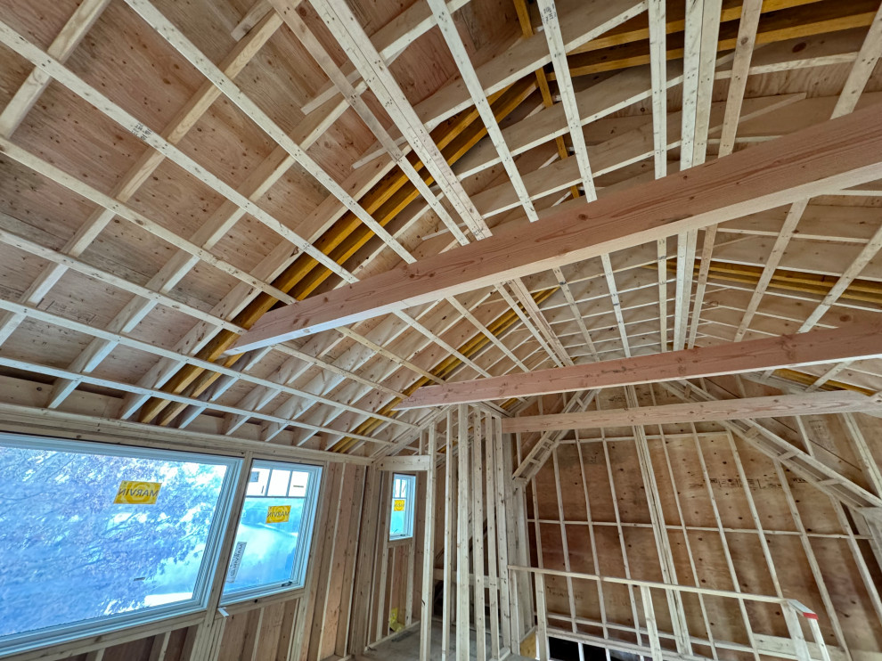 It All Starts With The Frame | Garage Addition Dennis, MA.
