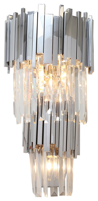 Details about   CHROME WALL SCONCE CRYSTAL BALL MODERN DINING ROOM BEDROOM BATHROOM 1-LIGHT 7.6" 