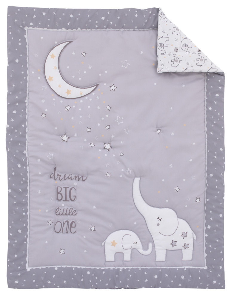 elephant mini crib bedding