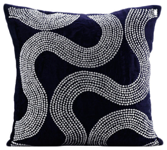 rhinestone throw pillows