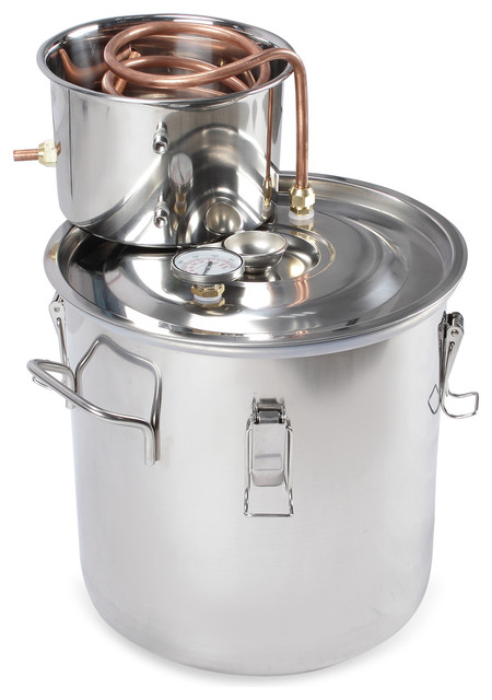 5 Gallon 18l Water Distiller Alcohol Boiler Wine Making Equipment
