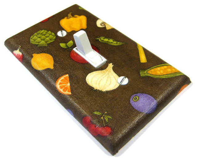 Brown Vegetables Light Switch Cover Switchplate Switch Plate