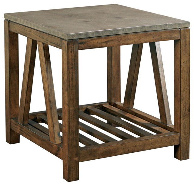 Kincaid Furniture Modern Classics Mason End Table Farmhouse Side