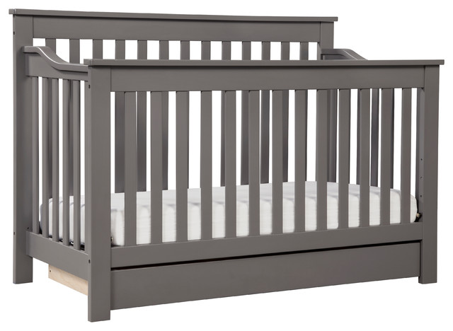 Piedmont 4 In 1 Convertible Crib With Toddler Bed Conversion Kit