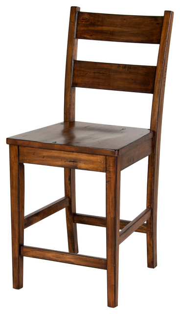 Tuscany Ladder Back Stool, Counter Height