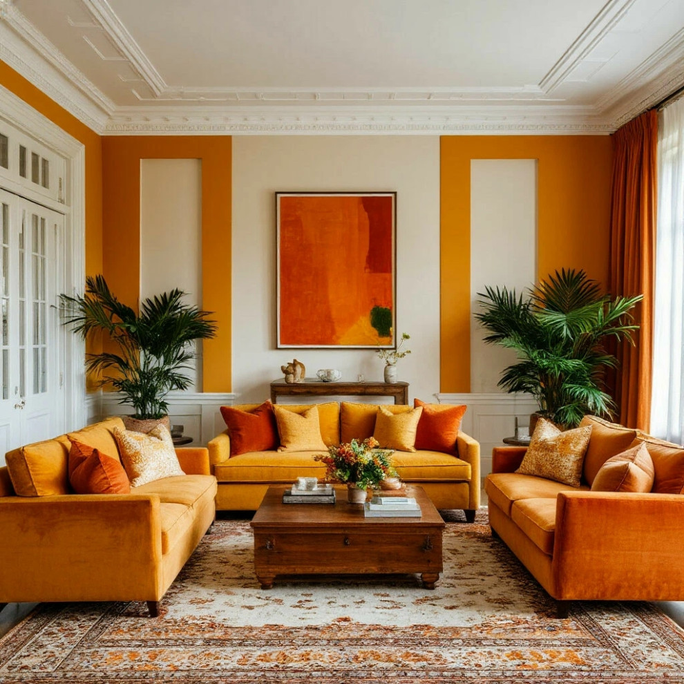 Золотая осень в интерьере