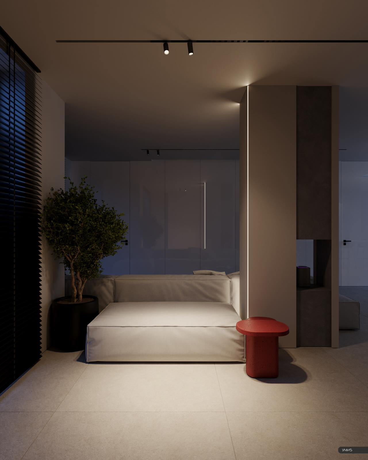 PARK | Дизайн-проект пентхауса в Калининграде