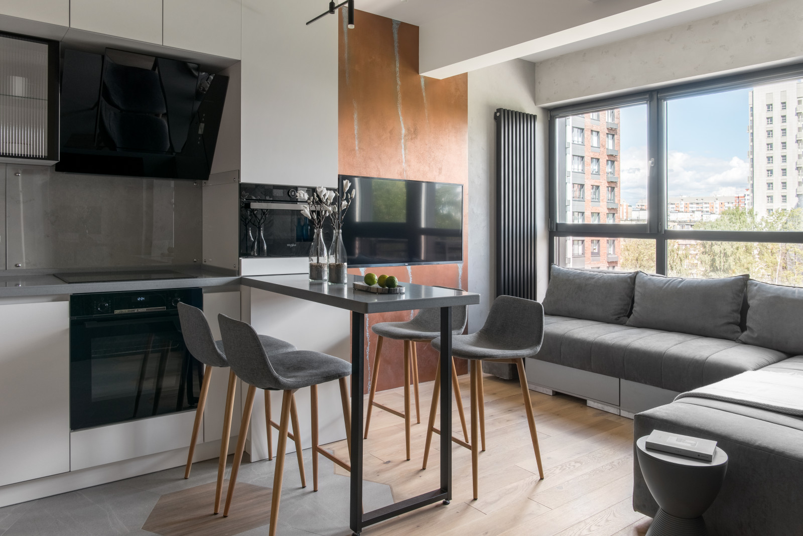 Квартира 90 м2 для семьи с двумя детьми