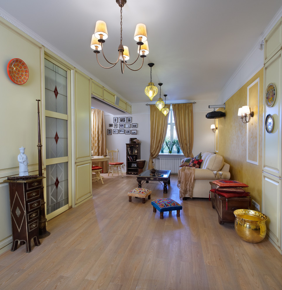 Квартира с колоритом Индии