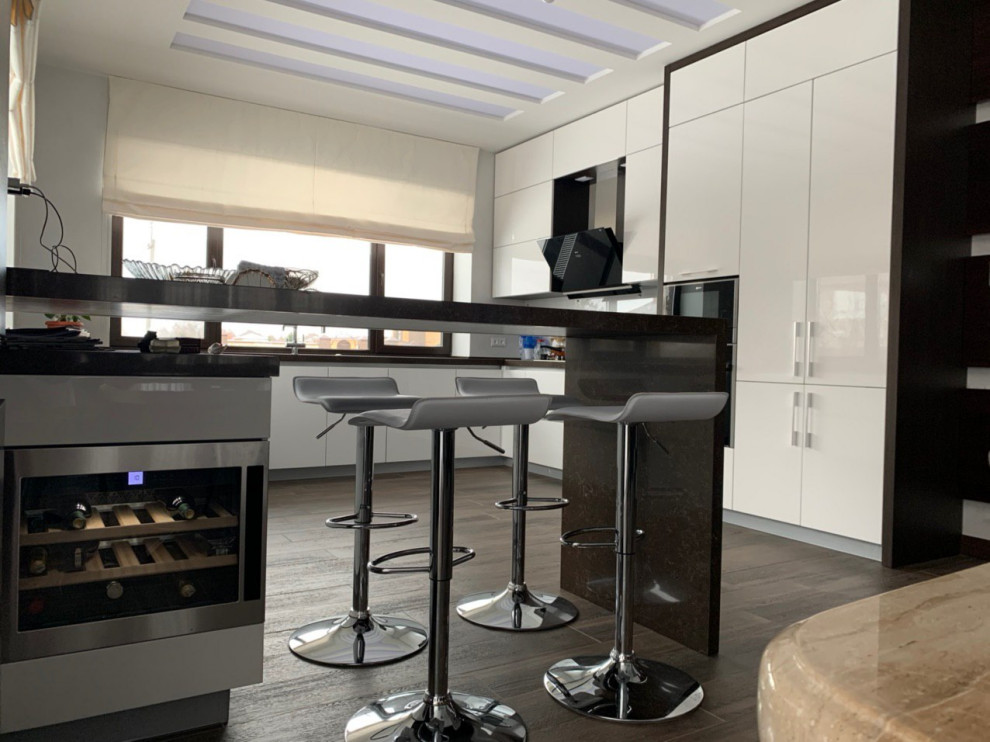 Кухня в современном стиле, пос. Большие Кабаны