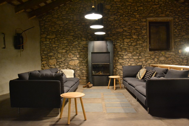 Sal&oacute;n rustikal-wohnzimmer