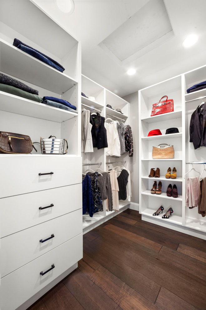 Folsom New constructioncloset design Transitional Closet