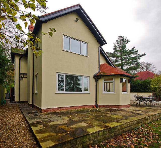 Wilmslow lantlig-fasad
