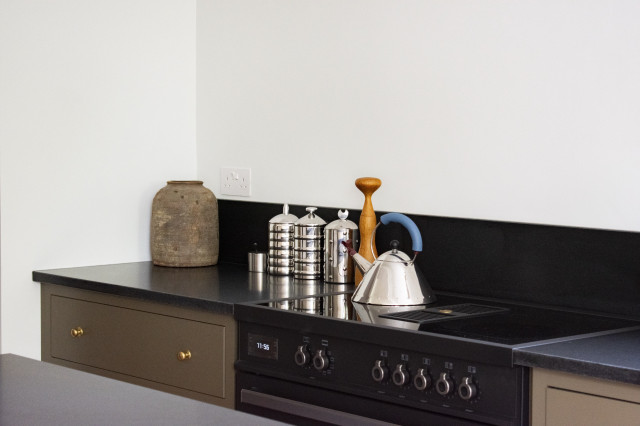 Honed Black Granite rustik-koek