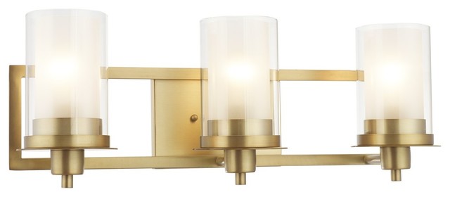 brushed brass bathroom light fixtures