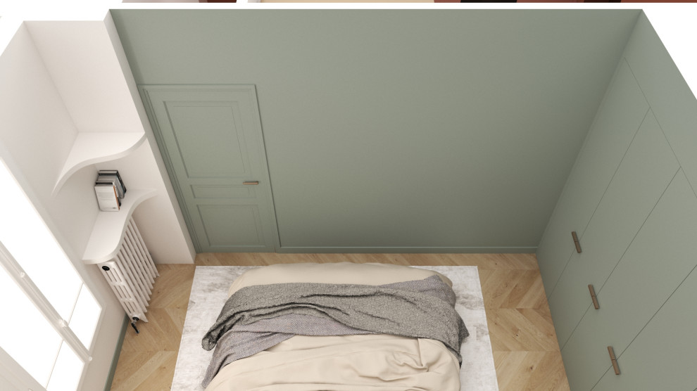 Projet - Chambre - Vue 3D