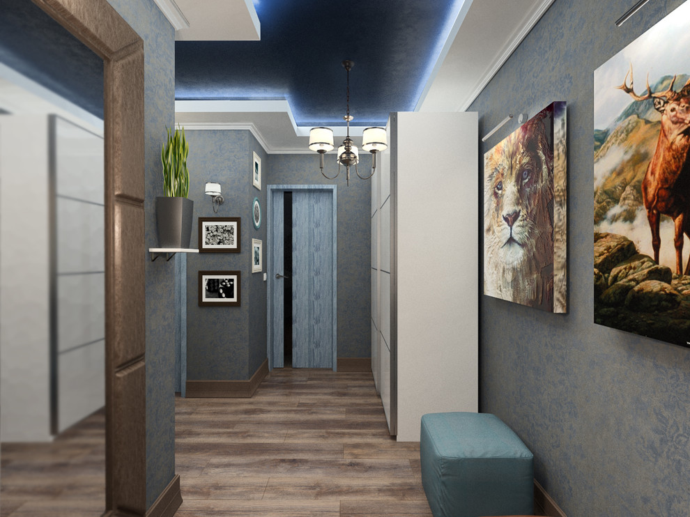 Дизайн интерьера однокомнатной квартиры.Современная класиика