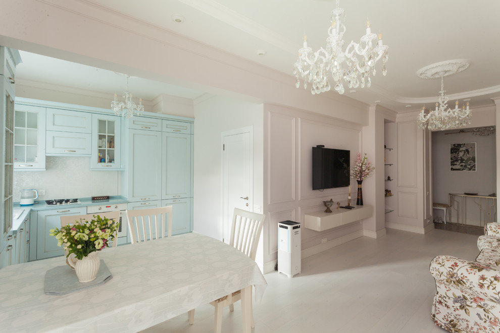 Неокласика с элементами востока. 100м2