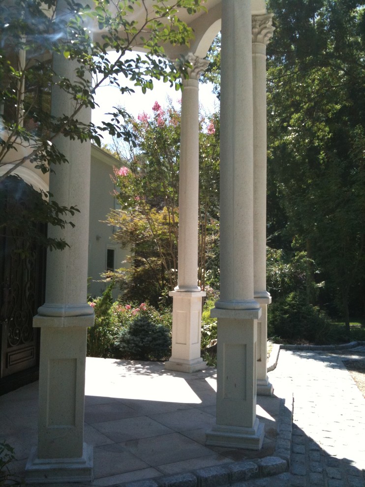 Old Westbury, N.Y 11568 Cast Stone Columns Stone Creations of Long